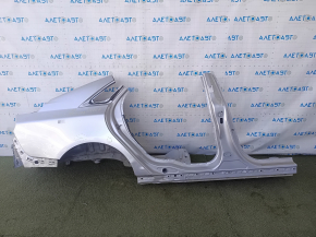 Quarter wing rear right Lincoln MKZ 13-20 silver, on the body, bumpers