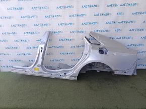 Quarter wing rear left Lincoln MKZ 13-20 silver, on the body