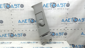 Right center pillar trim, upper belt, Toyota Rav4 13-18, gray, scratches