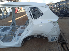 Quarter wing rear left Nissan Rogue 21-26 on the body, white, bump, dent