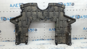 Nissan Rogue 21-26 US-built rear engine guard, dented, with tears