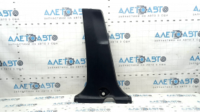 Lower left center pillar trim for Toyota Rav4 13-18, black, scratches