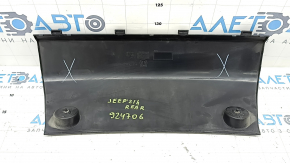 Jeep Grand Cherokee WL 22-26 Limited, Laredo, lower rear bumper lip trim, texture, scratches