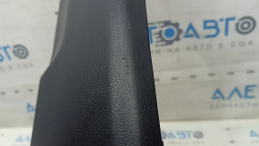 Lower right center pillar trim for Toyota Rav4 13-18, black, scratches