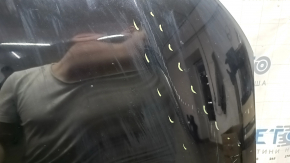 Naked hood of Toyota Rav4 13-18 metal, black 209, nicks, scratches, glue
