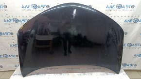 Naked hood of Toyota Rav4 13-18 metal, black 209, nicks, scratches, glue