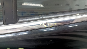 Rear left door assembly for Toyota Rav4 13-18, black 209, painted 0.15-0.2, butt on molding