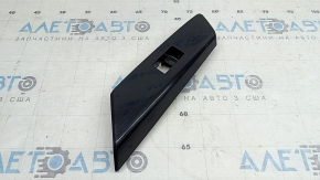 Rear left window lift control trim for Toyota Rav4 16-18, black, scratches