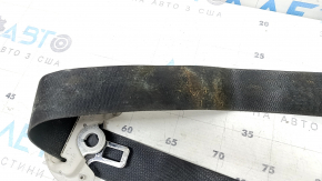 Driver's seat belt for Toyota Rav4 13-16, black with gray fastening, dry-cleanable