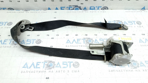 Driver's seat belt for Toyota Rav4 13-16, black with gray fastening, dry-cleanable