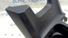 Center console trim with cup holders for Toyota Rav4 16-18, Limited, black, scratches