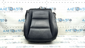 Driver's seat cushion cover for Toyota Rav4 16-18, black leather, Limited, heated