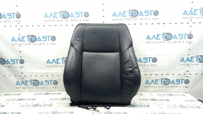 Driver's seat back upholstery for Toyota Rav4 16-18, black leather, Limited, heated, stained