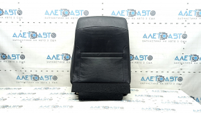 Driver's seat back upholstery for Toyota Rav4 16-18, black leather, Limited, heated, stained