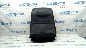 Toyota Rav4 16-18 passenger seat back upholstery, black leather, Limited, heated, wrinkled