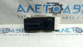 Driver's seat control for Toyota Rav4 13-18 black, with buttons