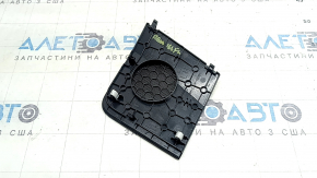 Upper dashboard trim for left speaker, black, Toyota Rav4 16-18