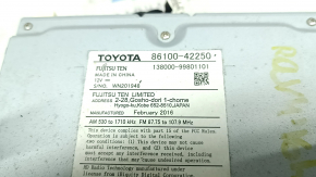 Toyota Rav4 16-18 hybrid JBL head unit