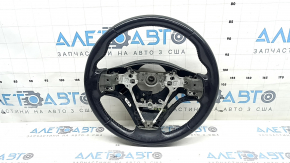 Naked steering wheel for Toyota Rav4 16-18, black leather