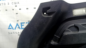 Left arch trim for Toyota Rav4 16-18 hybrid, black, scratches, worn