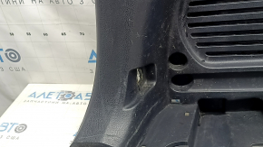 Left arch trim for Toyota Rav4 16-18 hybrid, black, scratches, worn