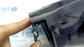 Left trunk pan for Toyota Rav4 2018 hybrid, scratches, missing fragment, crack in mount