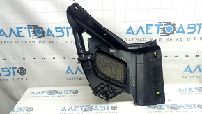 Rear left floor panel for Toyota Rav4 16-18 hybrid, black, scratches