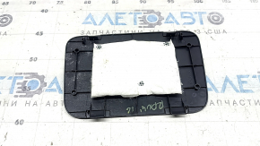 Toyota Rav4 16-18 Hybrid Black Rear Central Floor Cover