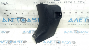 Left lower front pillar trim for Toyota Rav4 13-18, black, scratches