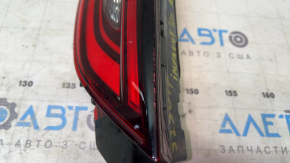 Honda Insight 19-22 left trunk lid light, spider web