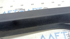 Front left door sill trim for Toyota Rav4 13-18, black, worn