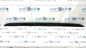 Right longitudinal roof rail for Jeep Grand Cherokee WL 22-26, 2 parts, black gloss finish