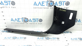 Front right door sill plate for Jeep Grand Cherokee WL 21-26, black, broken fastener, scratches