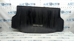 Black fabric trunk mat for Toyota Rav4 16-18 hybrid