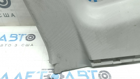 Right rear pillar trim for Toyota Rav4 13-18, gray, scratches, plastic turned white, needs cleaning