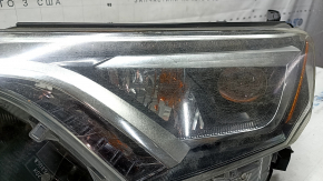 Left front headlight assembly for Toyota Rav4 16-18 LED