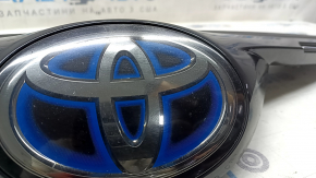 Toyota Rav4 16-18 radiator grille with chrome moldings, with a radar emblem, with a seal, chips
