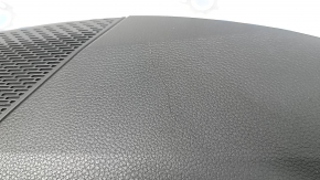 Rear left door panel for Honda Accord 2023-2026, black leather, leather armrest, plastic insert, with handle