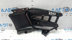 Left front bumper grille for Acura RDX 19-25 2019-21 with fog lamps, advance package