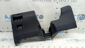 Black, scratched driver's knee pad for a 2013-2017 Honda Accord
