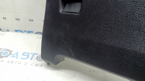 Black, scratched driver's knee pad for a 2013-2017 Honda Accord