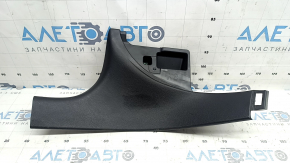 Rear left door sill plate for Honda Accord 2013-2017, black, scratches