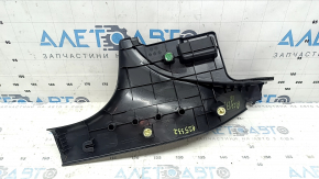 Honda Accord 13-17 rear right door sill trim, black, scratches