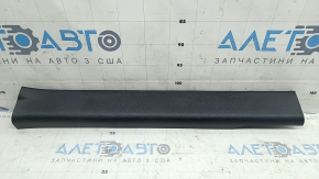 Honda Accord 13-17 front right door sill trim, black, worn