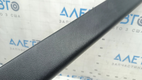 Honda Accord 13-17 front right door sill trim, black, worn
