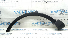 Front left fender arch trim for Toyota Rav4 13-18, wide structure, faded plastic