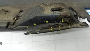 Honda Accord 23-26 left side sill with seal, gloss black, scratches