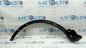 Front right fender arch trim for Toyota Rav4 13-18, wide structure, chips, faded plastic, cracked mount