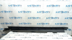 Right side sill for Honda Accord 23-26 with seal, gloss black, scratches, broken mount