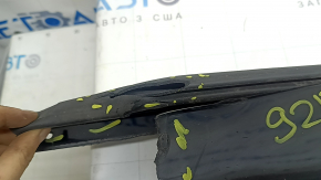 Right side sill for Honda Accord 23-26 with seal, gloss black, scratches, broken mount